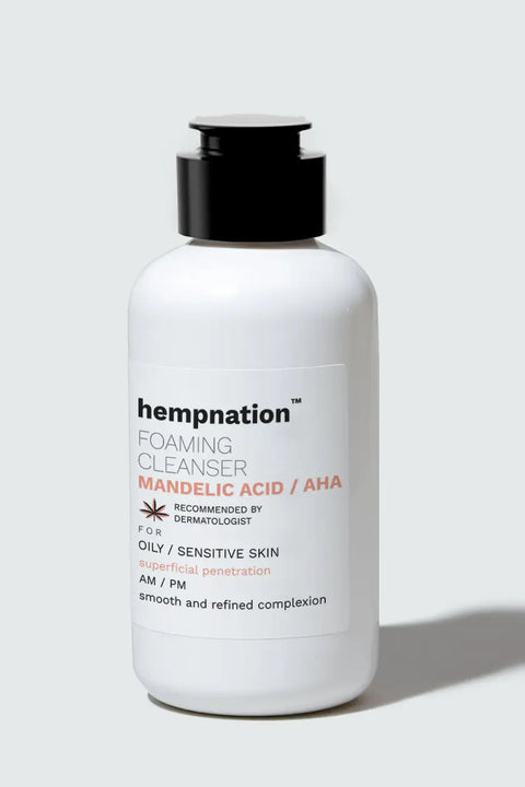 Mandelic Acid Foaming Cleanser – Reduces Sebum & Prevents Acne - Sensitive Skin