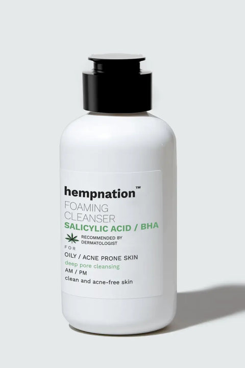Salicylic Acid Foaming Cleanser – Reduces Sebum & Prevents Acne - Oily / Acne-Prone Skin