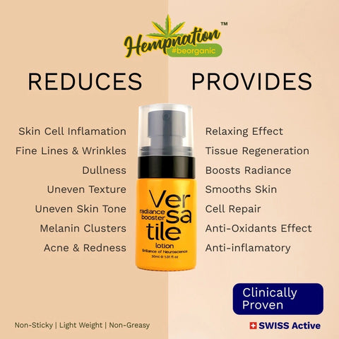 Versatile Radiance Booster Lotion - Repairs & Hydrates Skin Barrier - Sensitive Skin